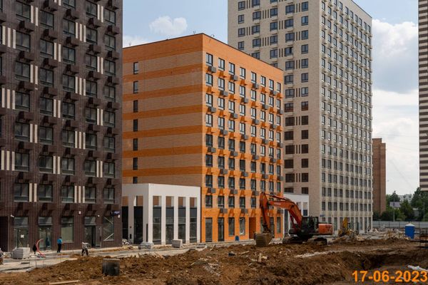 Ход строительства ЖК «Никольские луга» за Июнь 2023 г., фото №3