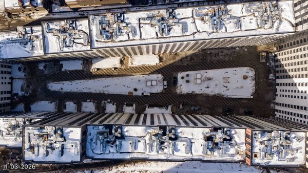 Ход строительства ЖК «Дмитровское небо» за Март 2026 г., фото №3