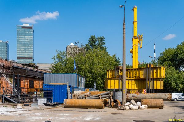 Ход строительства ЖК «Бадаевский» за Август 2021 г., фото №4