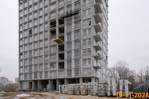 Ход строительства ЖК «Кутузовский квартал» за Ноябрь 2024 г., фото №2
