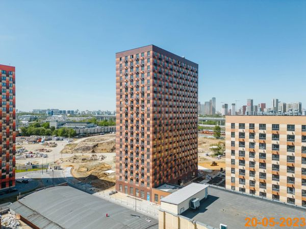Ход строительства ЖК «Большая Академическая 85» за Май 2023 г., фото №3