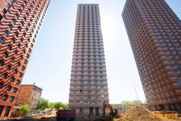 Ход строительства ЖК «Второй Нагатинский» за Май 2024 г., фото №3