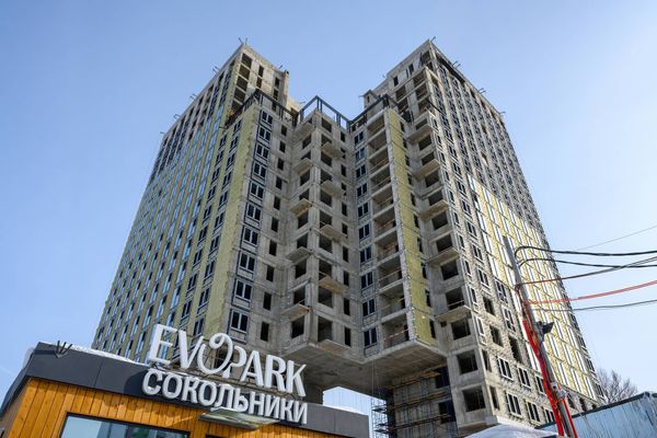 Ход строительства ЖК «ЭвоПарк Сокольники» за Март 2026 г., фото №5