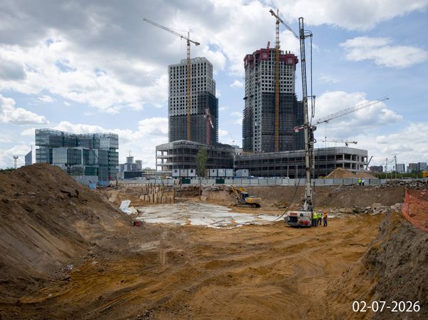 Ход строительства ЖК «Сезар Будущее» за Июль 2026 г., фото №3