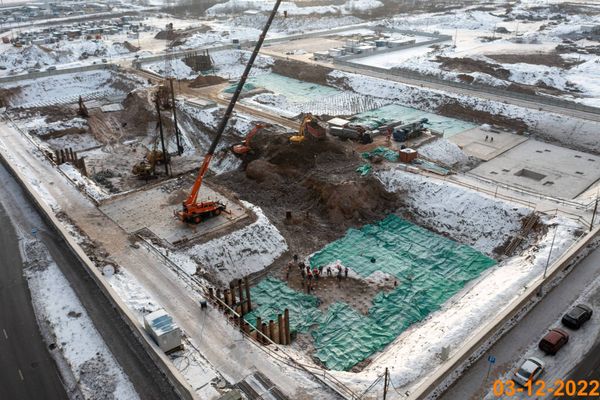 Ход строительства ЖК «Холланд парк» за Декабрь 2022 г., фото №4
