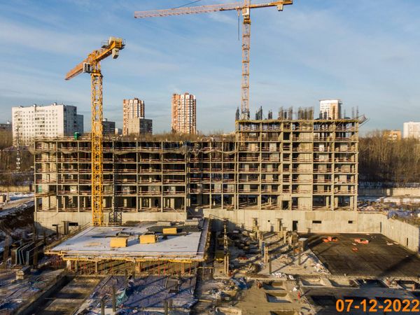 Ход строительства ЖК «Алтуфьевское 53» за Декабрь 2022 г., фото №5