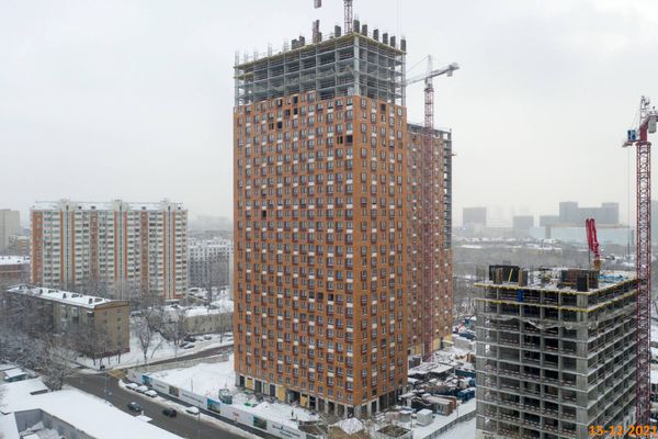 Ход строительства ЖК «Перовское 2» за Декабрь 2021 г., фото №3