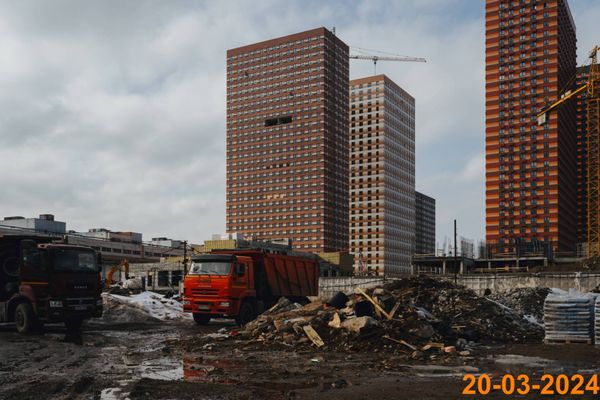 Ход строительства ЖК «Сигнальный 16» за Март 2024 г., фото №2