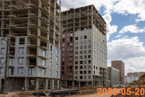 Ход строительства ЖК «Никольские луга» за Май 2025 г., фото №5