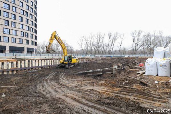 Ход строительства ЖК «Михалковский» за Апрель 2025 г., фото №3