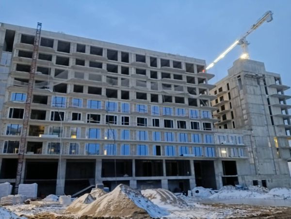 Ход строительства ЖК «Гостиничный комплекс Лучи» за Январь 2026 г., фото №2