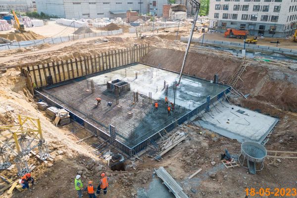 Ход строительства ЖК «Кавказский бульвар 51» за Май 2023 г., фото №2