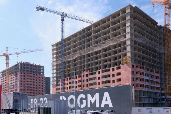 Ход строительства ЖК «Самолёт» за Март 2021 г., фото №4