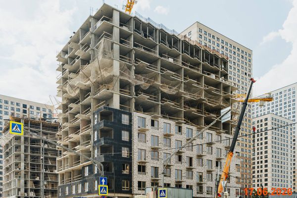 Ход строительства ЖК «Кронштадтский 9» за Июнь 2026 г., фото №3