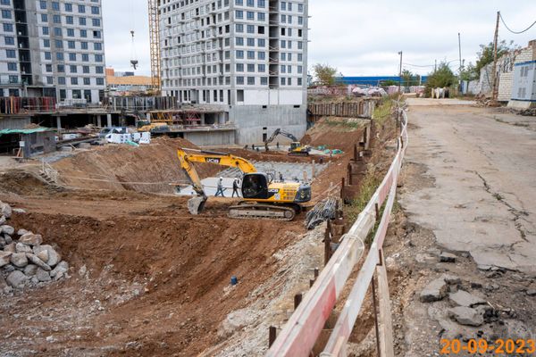 Ход строительства ЖК «Полар» за Сентябрь 2023 г., фото №4