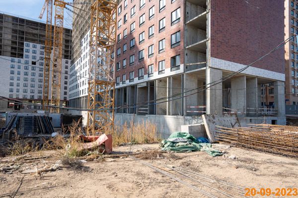 Ход строительства ЖК «Кольская 8» за Сентябрь 2023 г., фото №4