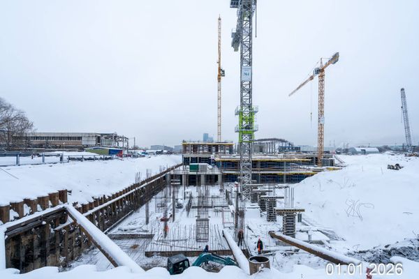 Ход строительства ЖК «Адмирал» за Январь 2026 г., фото №4