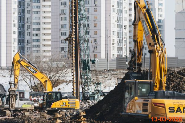 Ход строительства ЖК «Алтуфьевское 53» за Март 2026 г., фото №3