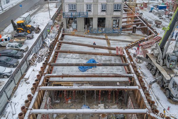 Ход строительства ЖК «Михалковский» за Январь 2025 г., фото №2