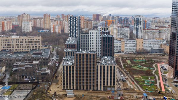 Ход строительства ЖК «Дмитровское небо» за Декабрь 2025 г., фото №3
