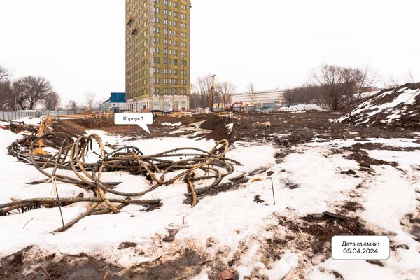 Ход строительства ЖК «Квартал на воде» за Апрель 2024 г., фото №3