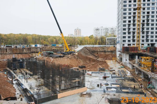 Ход строительства ЖК «Полар» за Октябрь 2023 г., фото №4