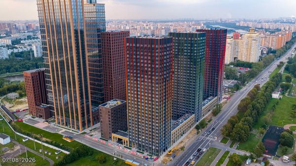 Ход строительства ЖК «Вейв» за Август 2026 г., фото №2