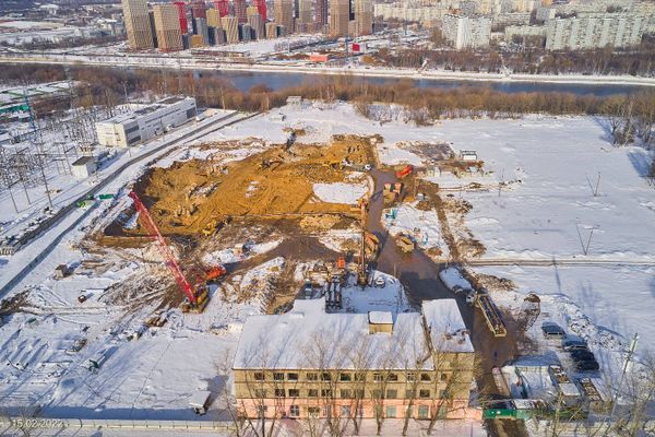 Ход строительства ЖК «Вейв» за Февраль 2022 г., фото №3