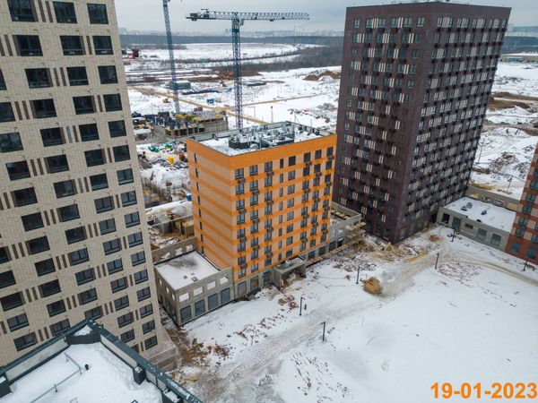 Ход строительства ЖК «Никольские луга» за Январь 2023 г., фото №3