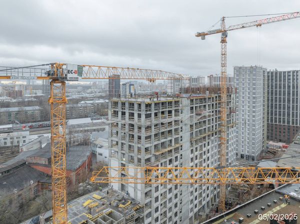 Ход строительства ЖК «Михалковский» за Февраль 2025 г., фото №4