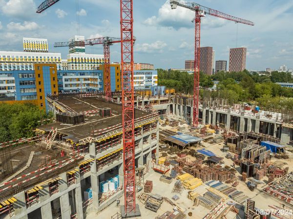 Ход строительства ЖК «Варшавские ворота» за Июль 2024 г., фото №5