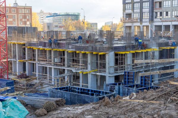Ход строительства ЖК «Южные сады» за Октябрь 2022 г., фото №4