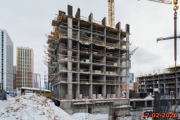 Ход строительства ЖК «Кронштадтский 9» за Февраль 2026 г., фото №5