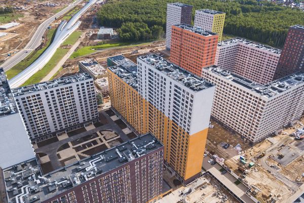 Ход строительства ЖК «Саларьево парк» за Июнь 2019 г., фото №5
