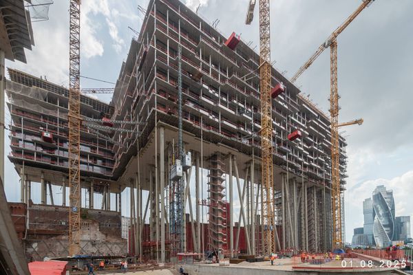 Ход строительства ЖК «Бадаевский» за Август 2025 г., фото №3