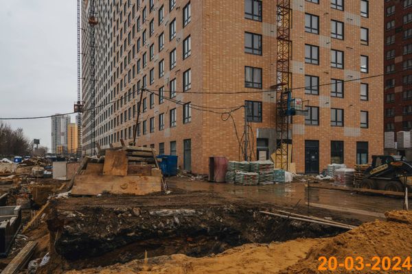 Ход строительства ЖК «Алтуфьевское 53» за Март 2024 г., фото №3