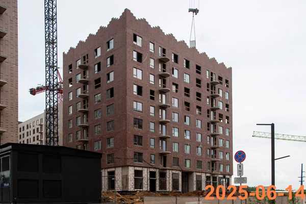 Ход строительства ЖК «Середневский лес» за Июнь 2025 г., фото №5