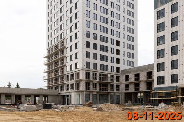 Ход строительства ЖК «Плеханова 11» за Август 2025 г., фото №5