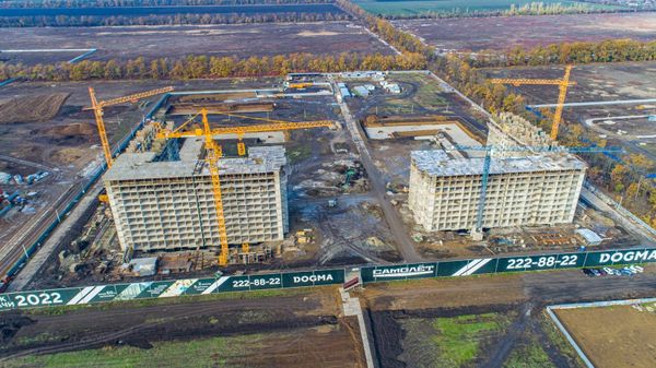 Ход строительства ЖК «Самолёт» за Ноябрь 2020 г., фото №2
