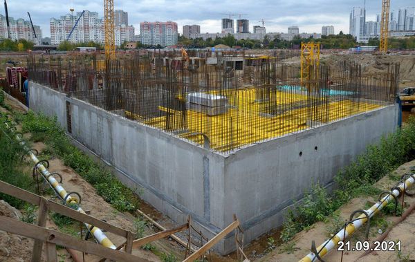 Ход строительства ЖК «Квартал Шагал» за Сентябрь 2021 г., фото №2