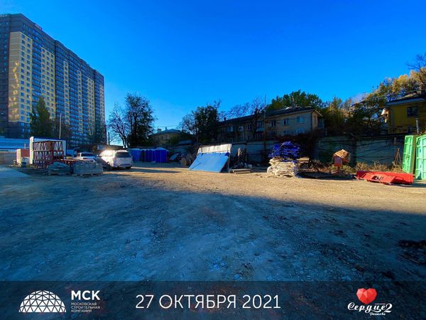 Ход строительства ЖК «Сердце Ростова 2» за Ноябрь 2021 г., фото №4