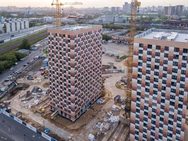 Ход строительства ЖК «Большая Академическая 85» за Май 2021 г., фото №3