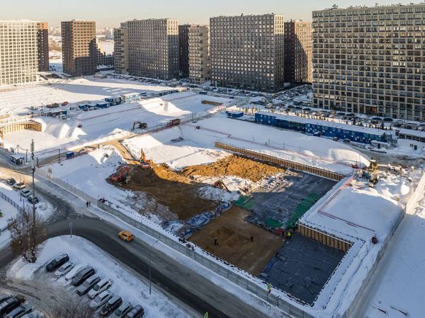 Ход строительства ЖК «Ривер Парк Коломенское» за Январь 2024 г., фото №2