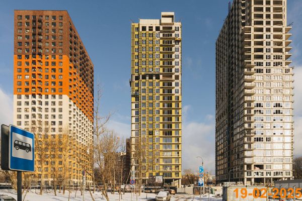 Ход строительства ЖК «Кутузовский квартал» за Февраль 2025 г., фото №3
