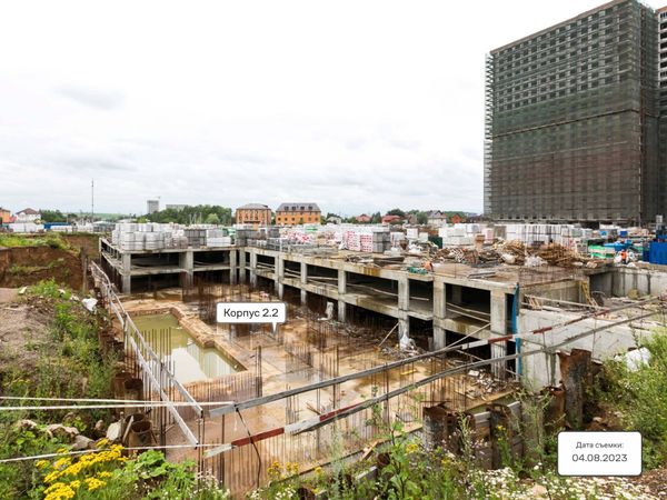 Ход строительства ЖК «Тропарево Парк» за Август 2023 г., фото №4
