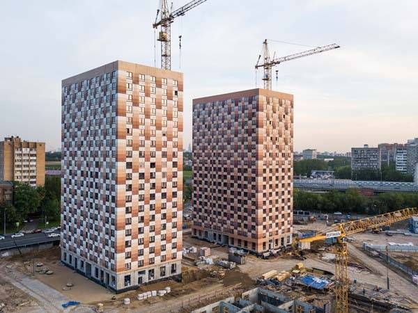 Ход строительства ЖК «Большая Академическая 85» за Май 2021 г., фото №2