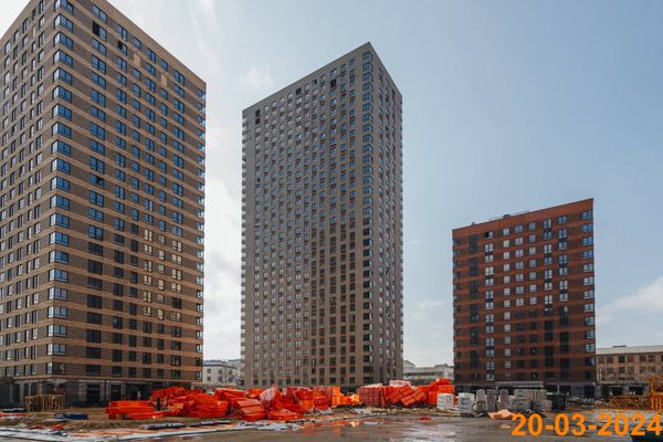 Ход строительства ЖК «Руставели 14» за Март 2024 г., фото №5