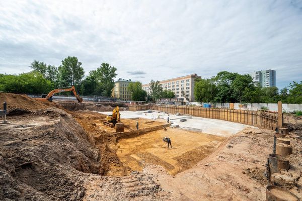 Ход строительства ЖК «ЭвоПарк Сокольники» за Июль 2024 г., фото №3