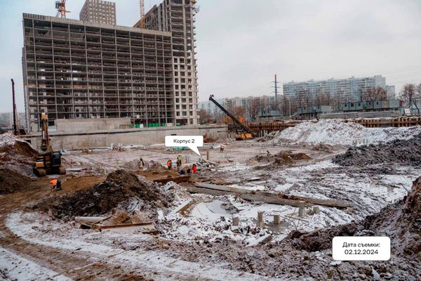 Ход строительства ЖК «Квартал Домашний» за Декабрь 2024 г., фото №4