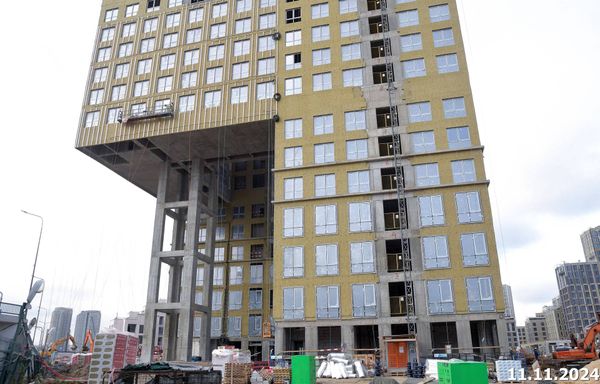 Ход строительства ЖК «Квартал Шагал» за Ноябрь 2024 г., фото №5